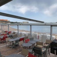 Fermeture de pergola du restaurant la goelette bandol