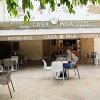 Fermeture de pergola du restaurant la casa mila